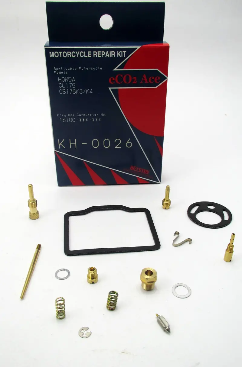 Kh-0026  Cb175 Carb Repair Kit 1