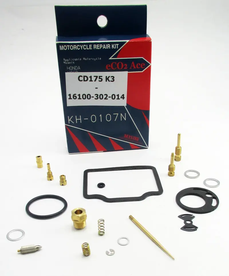 Kh-0107N  Honda D175 K3 Carb Rpair Kit 1