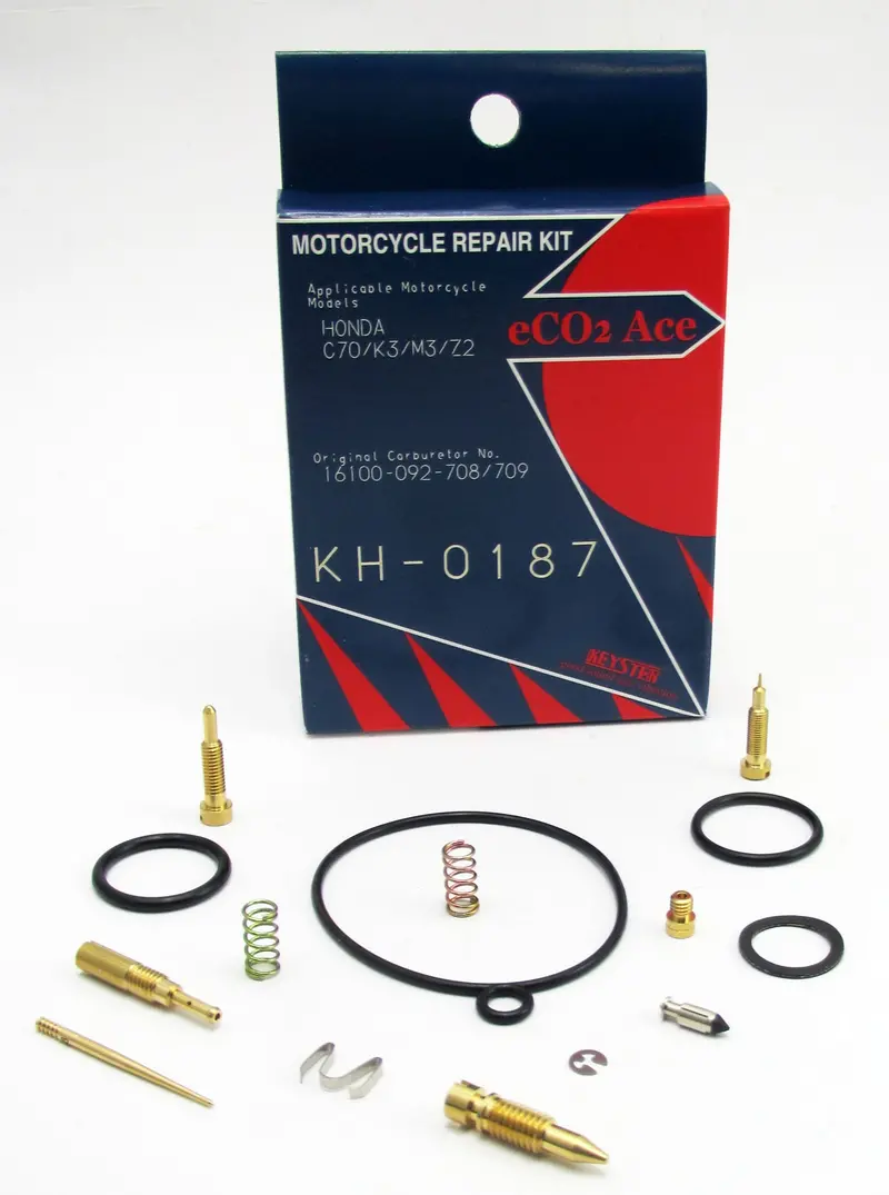 Kh-0187 Honda C70 K3 / M3 / Z3 Carb Repair Kit 1
