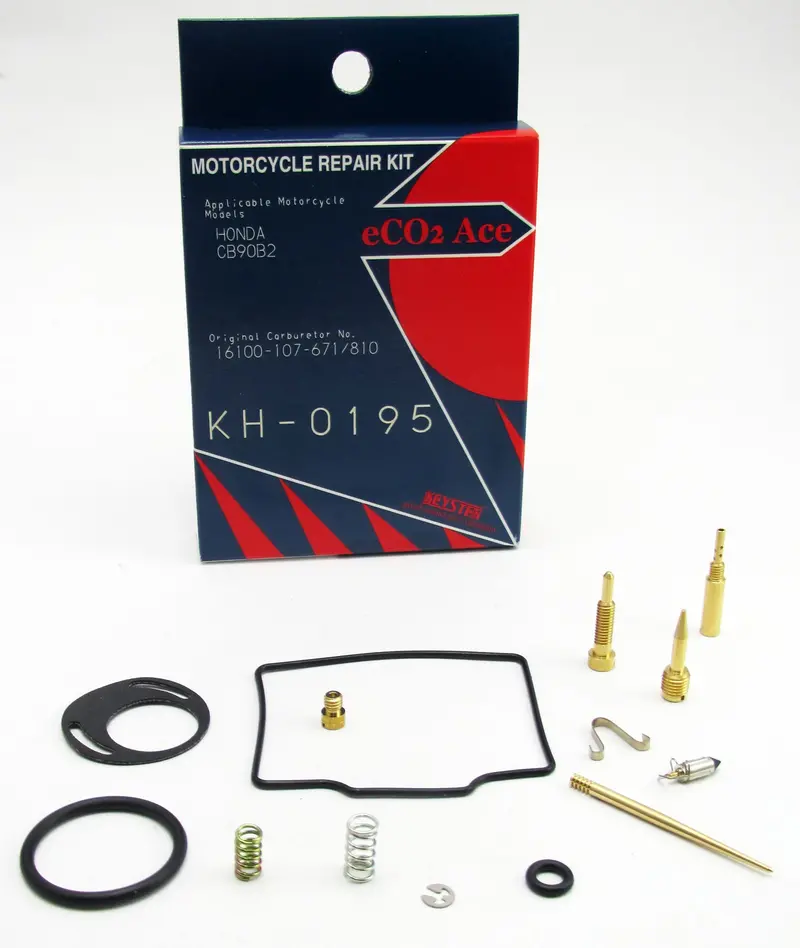 Kh-0195 Honda Cb90 B2 Carb Repair Kit 1