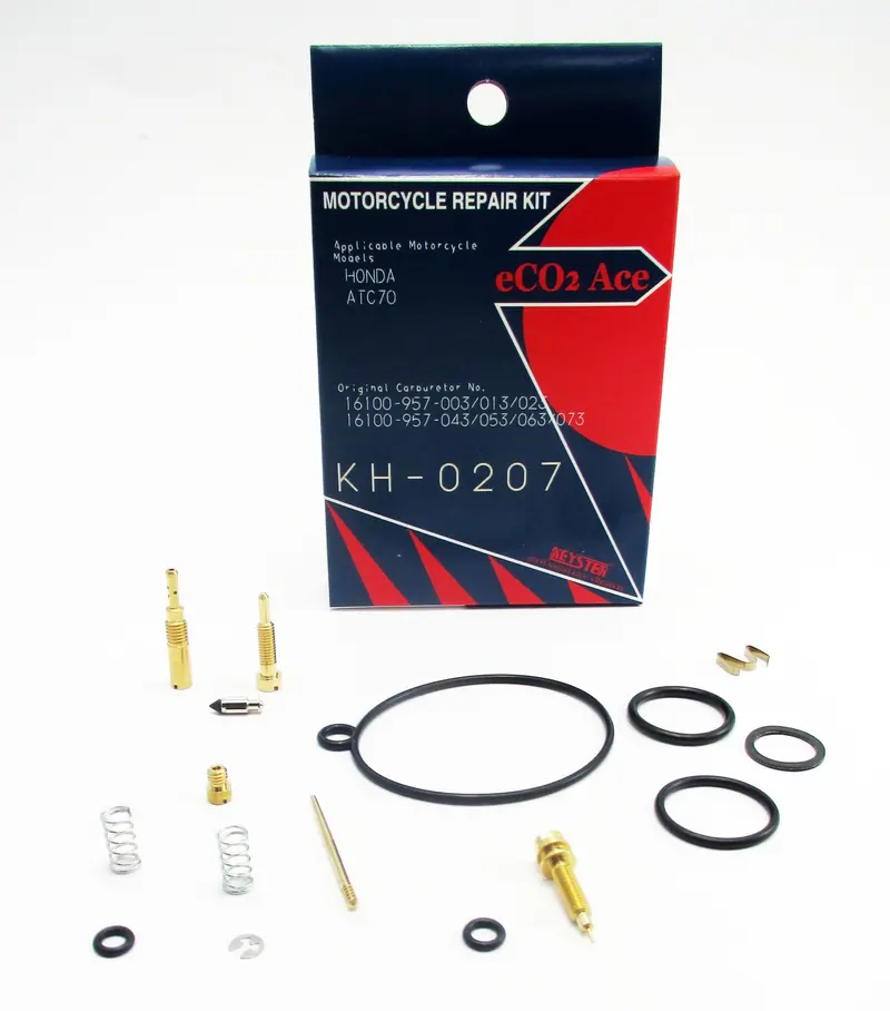 Kh-0207  Honda Atc70  Carb Repair Kit 1