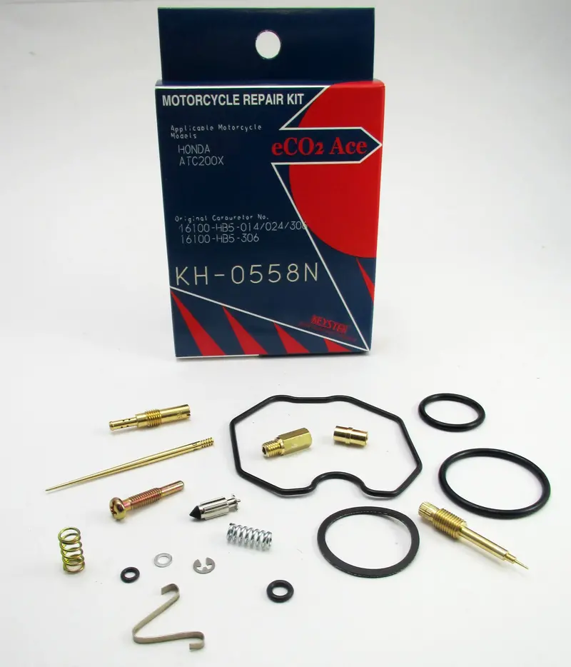 Kh-0558N  Honda Atc200x Carb Repair Kit 1