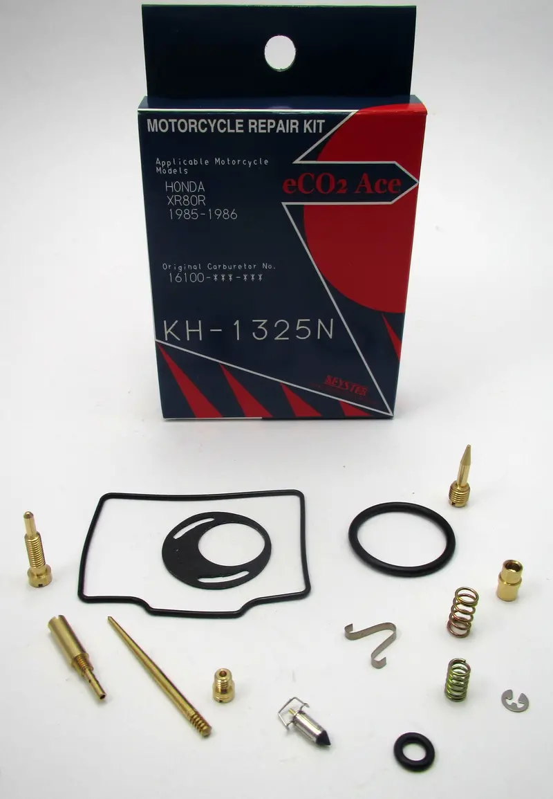 Kh-1325N  Honda Xr80r Carburetor Repair Kit 1