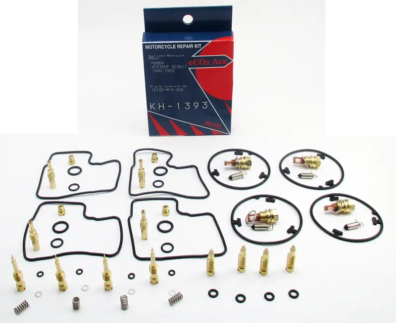 Kh-1393 Vfr750f Rc36/1 1990-1993 Carb Kit 1