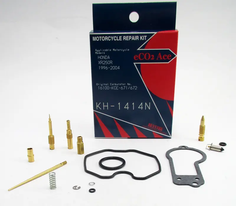 Kh-1414N Honda Xr250r 1996-2004 Carburetor Repair And Parts Kit 1