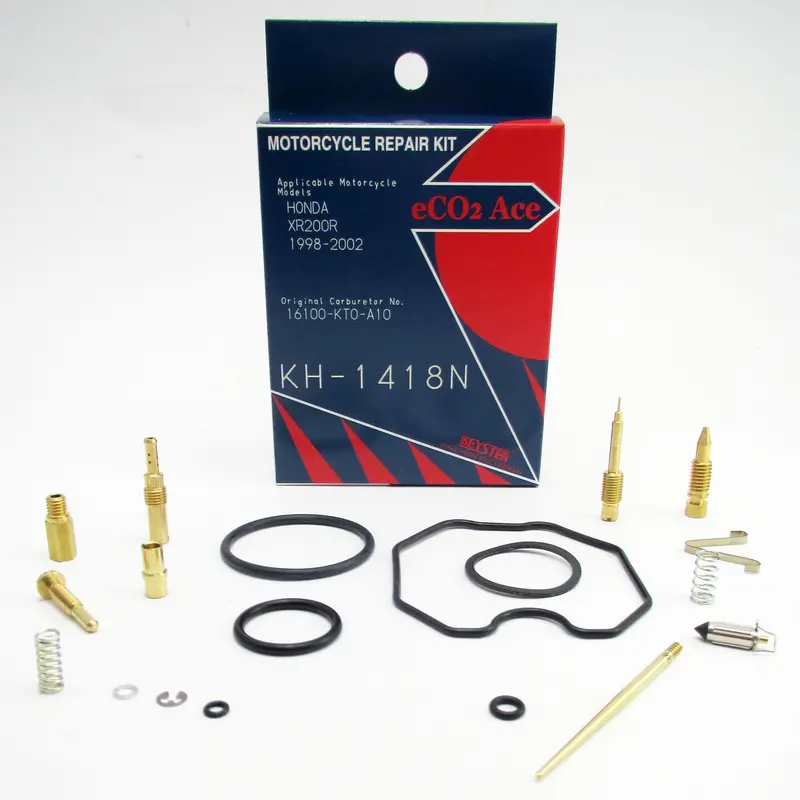 Kh-1418N Honda Xr200r  1998-2002 Carburetor Repair Kit 1