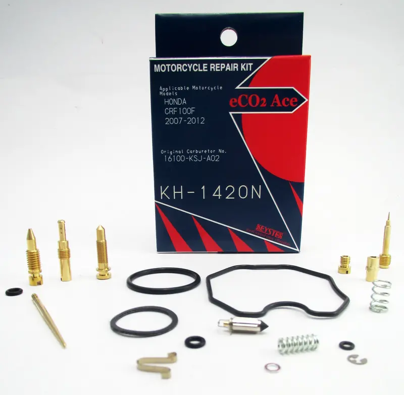 Kh-1420N Honda Crf100f 2007-2012 Carburetor Repair Kit 1