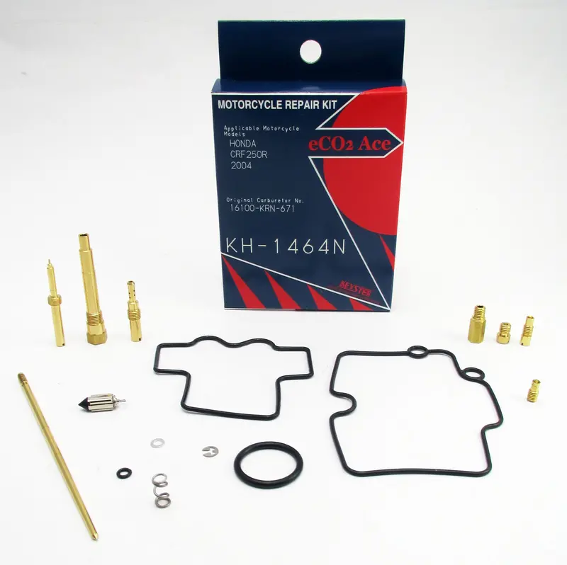 Kh-1464N Honda Crf250r  2004 Carburetor Repair Kit 1