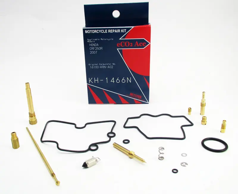 Kh-1466N Honda Crf250r  2007 Carburetor Repair Kit 1