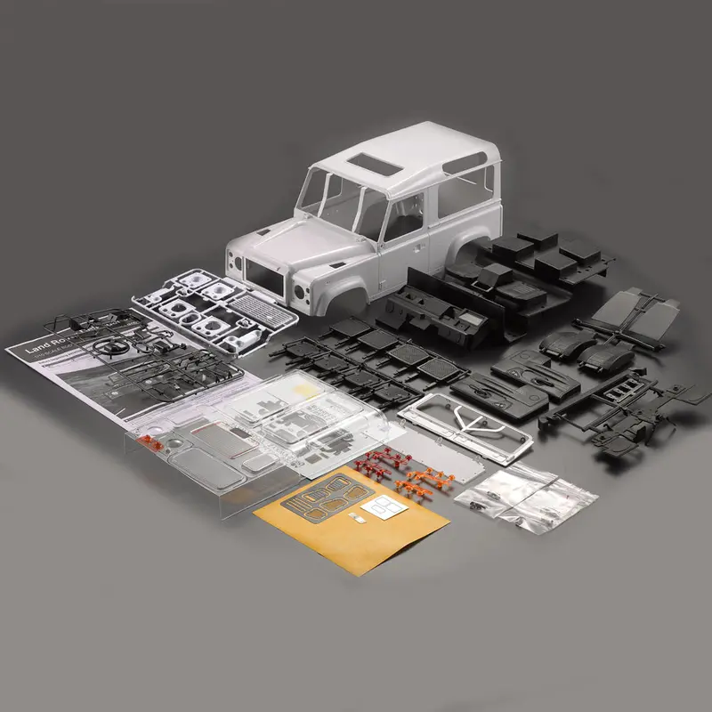 Killerbody 1/10 Hard Rc Car Body Shell For Land Rover Defender D90 Kit Diy Axial Scx10 Rc4wd 1