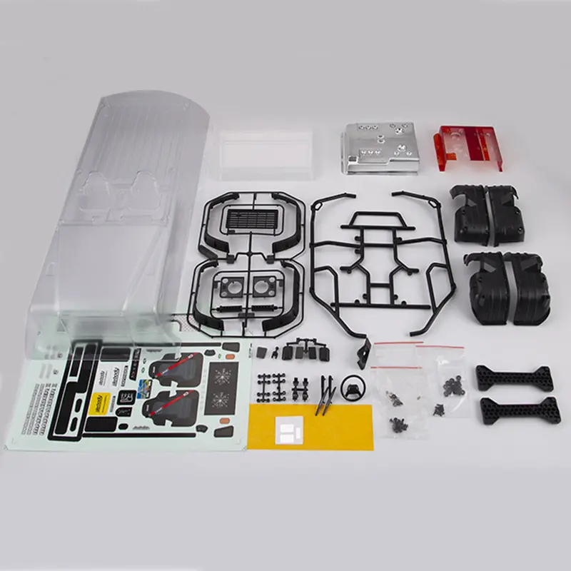 Killerbody 48722 Marauder ⅱ Clear Rc Car Body Shell Fit For 1/10 Axial Scx10&Scx10 ⅱChassis 1