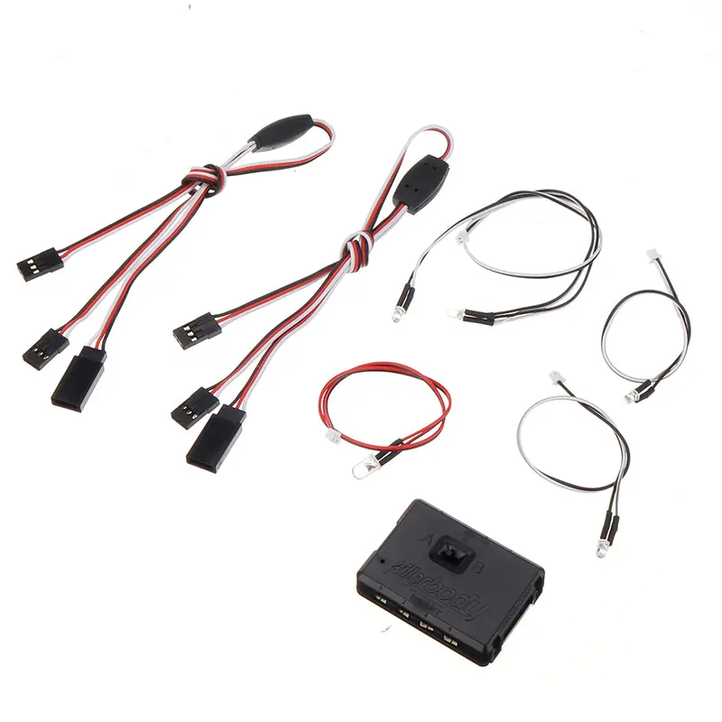 Killerbody 48742 Led Light Unit Set W/ Control Box For 1/10 Subaru Brz R&D Sport Rc Car Shell 1