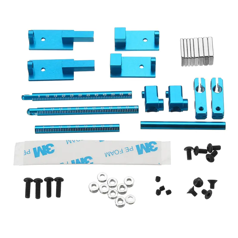 Killerbody Cnc Aluminum Alloy Stealth Body Mounts For 1/10 Rc Car Parts 1