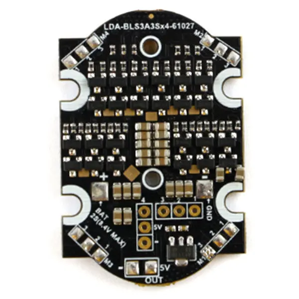 Kingkong 10A Blheli_S 4 In 1 2S Brushless Esc Support Dshot 600 For 90Gt Rc Drone Fpv Racing 1