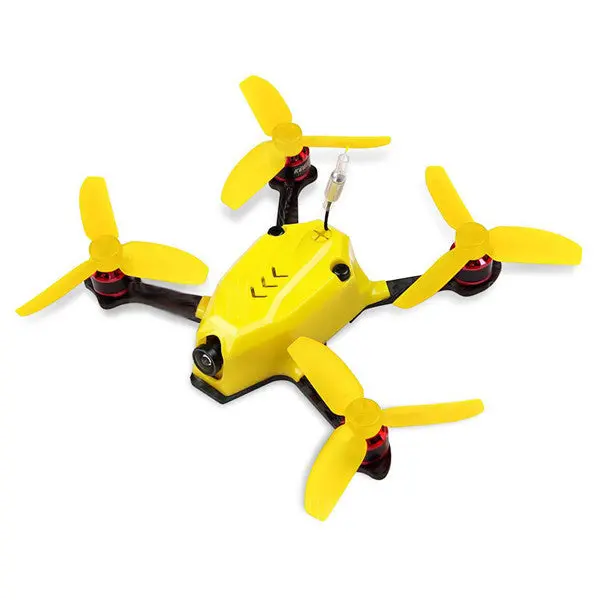 Kingkong/Ldarc 110Gt 117Mm Rc Fpv Racing Drone With F3 4In1 10A Blheli_S 25Mw 16Ch 800Tvl Bnf 1