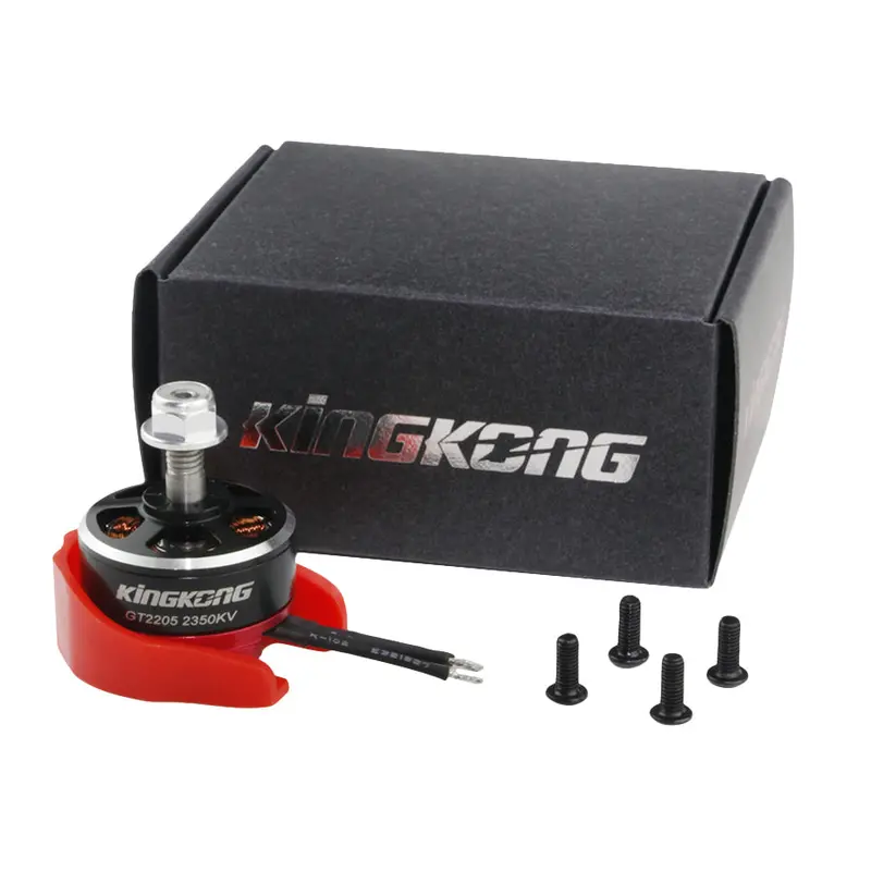 Kingkong/Ldarc 2205 Gt2205 2350Kv 2-4S Brushless Motor With Motor Protector For 210 220 Rc Drone Fpv Racing 1