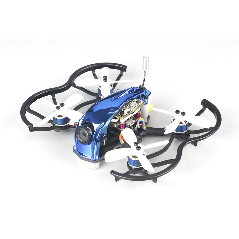 Kingkong/Ldarc 90Gti-Hd 98Mm 3S 2 Inch Whoop Fpv Racing Drone Bnf/Pnp 4 Fc Osd 20A Blheli_S Brushless Esc 200Mw Vtx 1080P Dvr Caddx Turtle V2 Cam 1