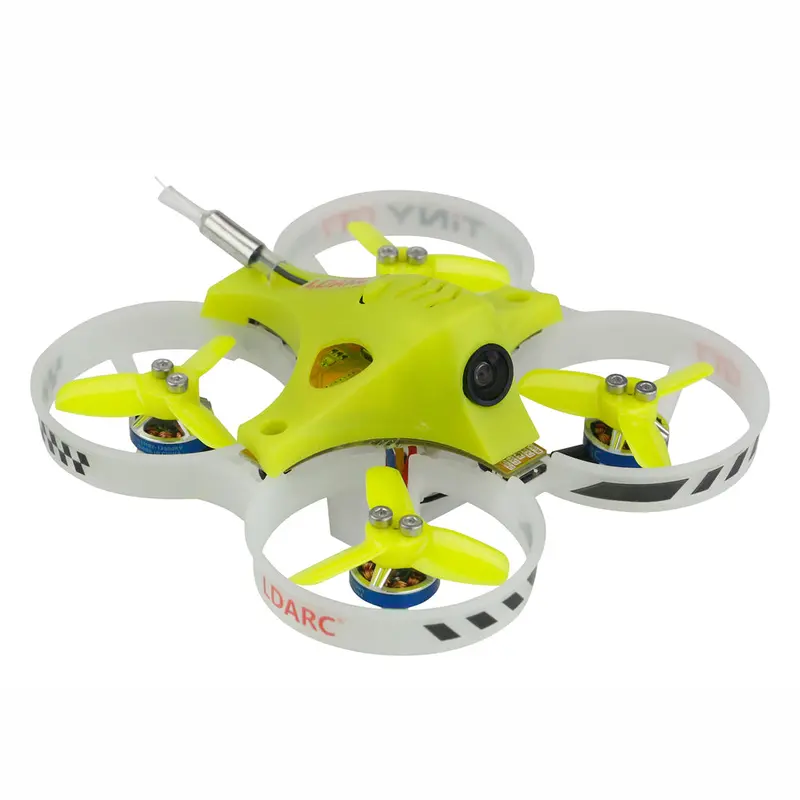 Kingkong/Ldarc Tiny Gt7 2019 V2 2S Fpv Racing Drone Betaflight F3 10A Blheli_S 800Tvl Cam 5.8G 25Mw Vtx 2S 1