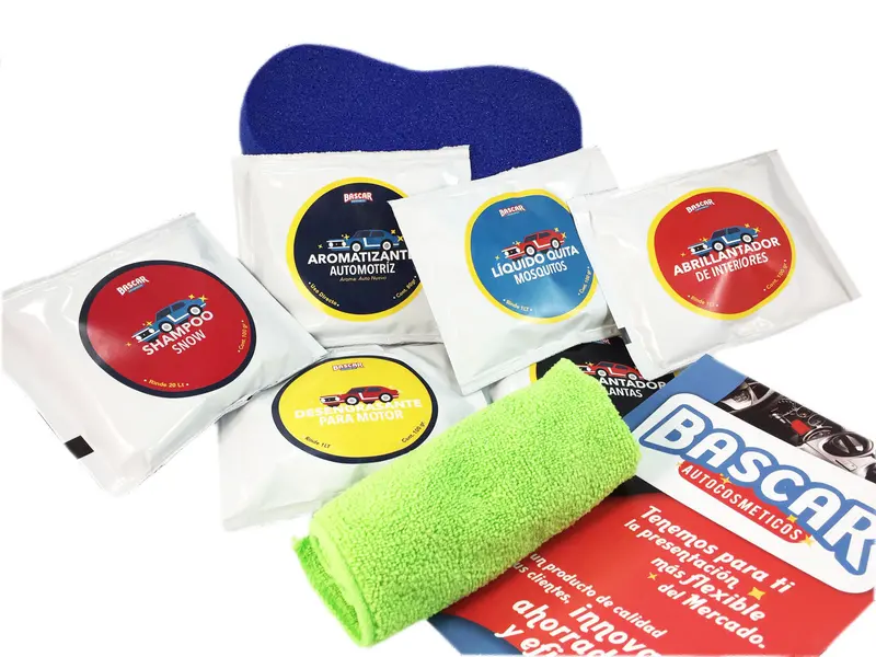Kit Autocosmeticos De Limpieza Y Lavado Automotriz 1