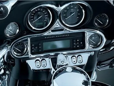 Kit De Biseles Cromados Para El Tablero Electra Glide 96-13 2