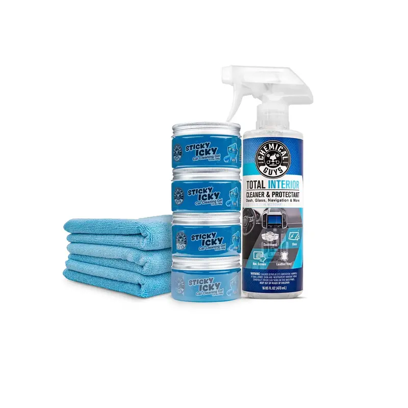 Kit De Limpieza Interior Para Autos Chemical Guys 1