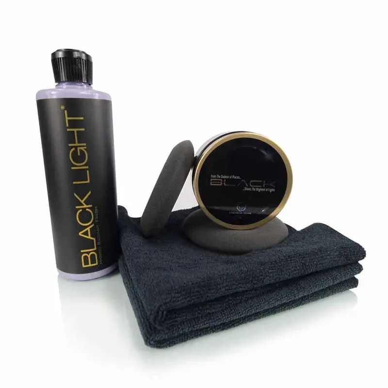 Kit De Pintura Negra Para Cuidado Automotriz 1