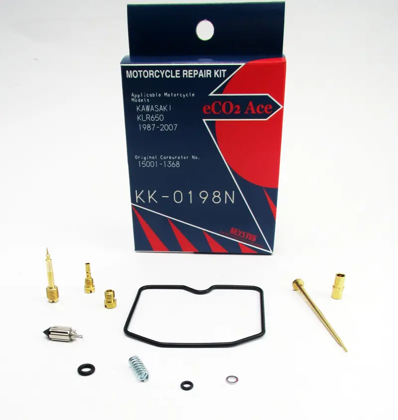 Kk-0198N  Kawasaki Klr650  1987-2007  Carb Repair Kit 1
