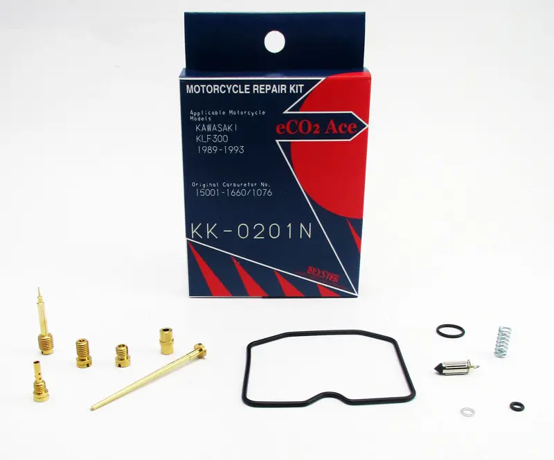 Kk-0201 Kawasaki Klf300  1989-1993 Carburetor Repair Kit 1
