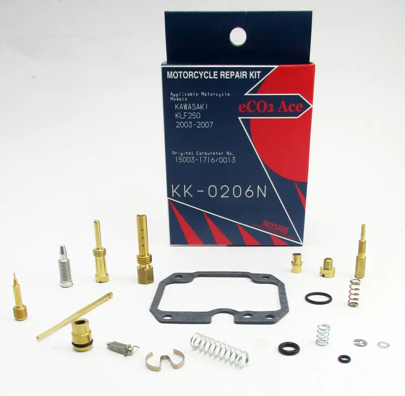 Kk-0206N  Kawasaki Klf250 2003-2007 Carburetor Repair Kit 1