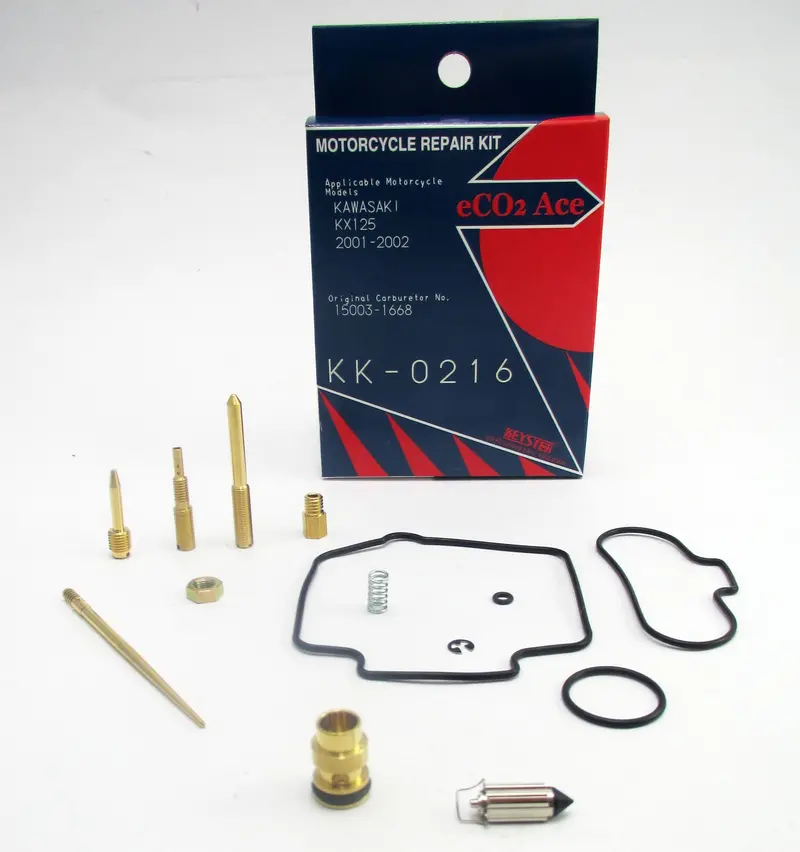 Kk-0216 Kawasaki Kx125   2001-2002 Carburetor Repair Kit 1