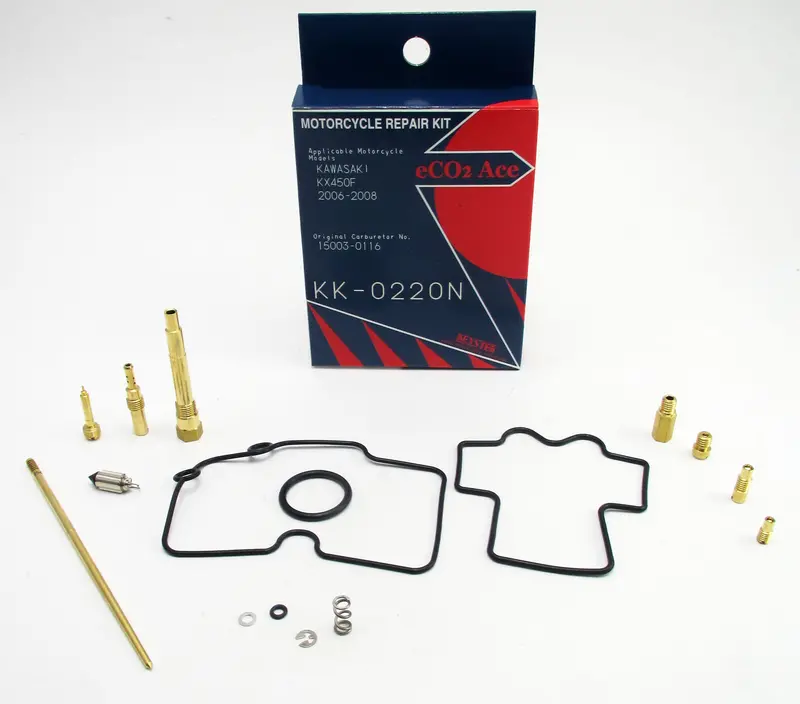 Kk-0220N Kawasaki Kx450f  2006-2008 Carburetor Repair Kit 1