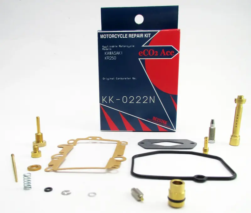 Kk-0222N Kawasaki Kr250 Carburetor Repair Kit 1