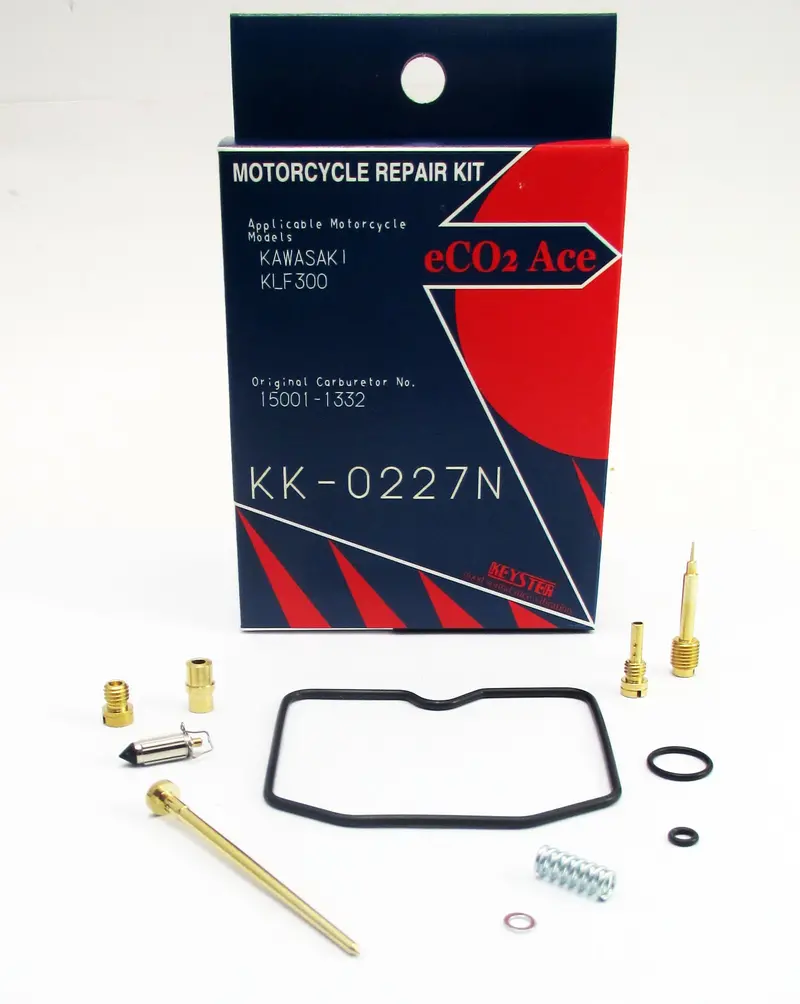 Kk-0227N Kawasaki Klf300 Carburetor Repair Kit 1