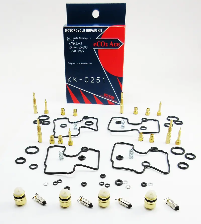 Kk-0251   Zx-6R Zx600  1998-1999  Carb Repair Kit 1