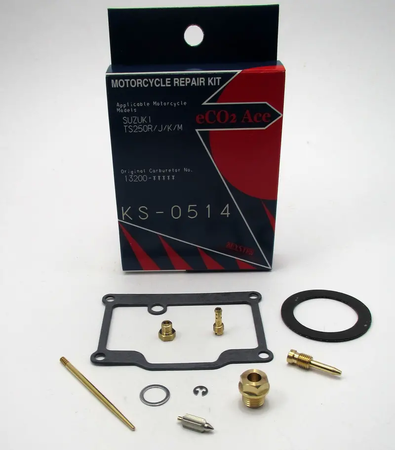 Ks-0514  Ts250 Carb Repair And Parts Kit 1
