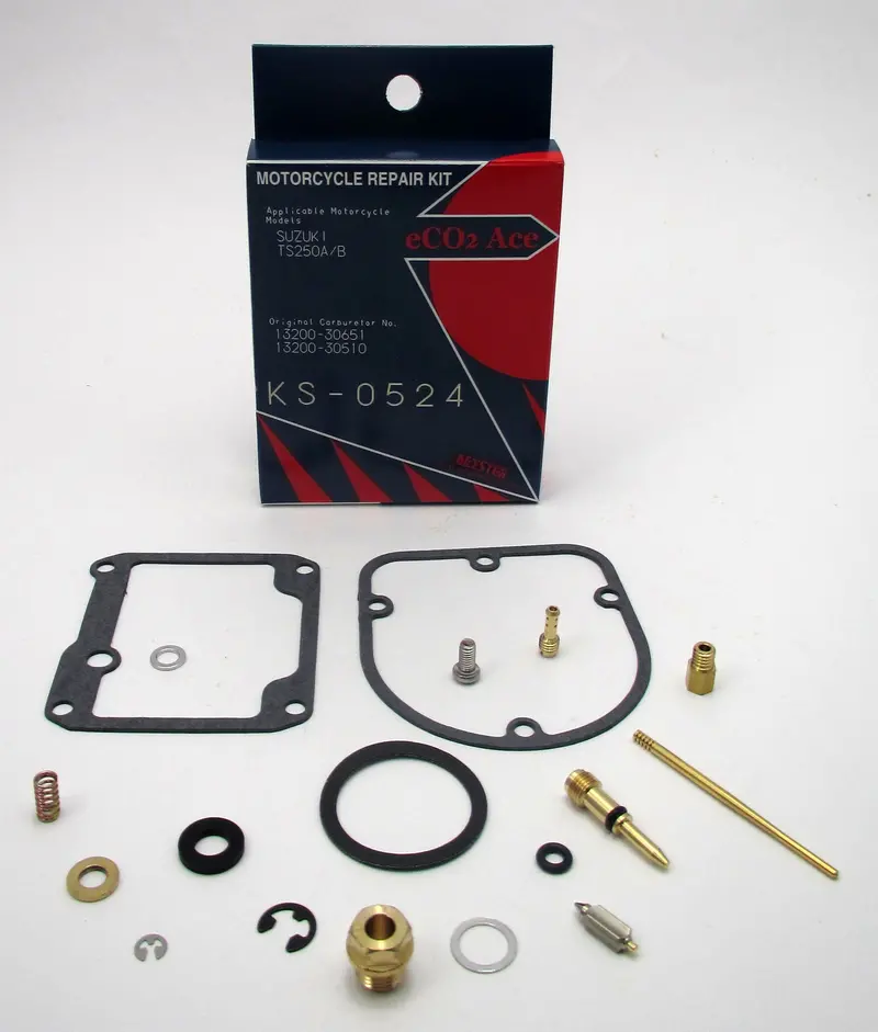Ks-0524 Ts250 Carb Repair And Parts Kit 1