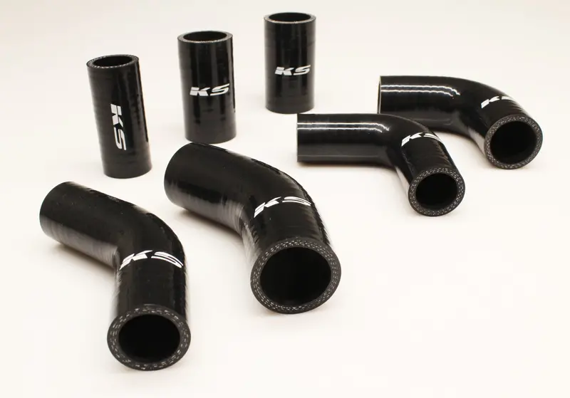 Ks Tuned Black Silicone 90* Elbow Coupler 1.00" 1