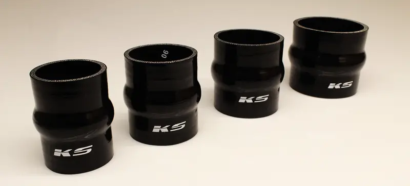 Ks Tuned Black Silicone Hump Hose Coupler 2.00" 1