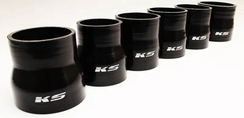 Ks Tuned Black Silicone Reducer Coupler 2.50"-2.00" 1