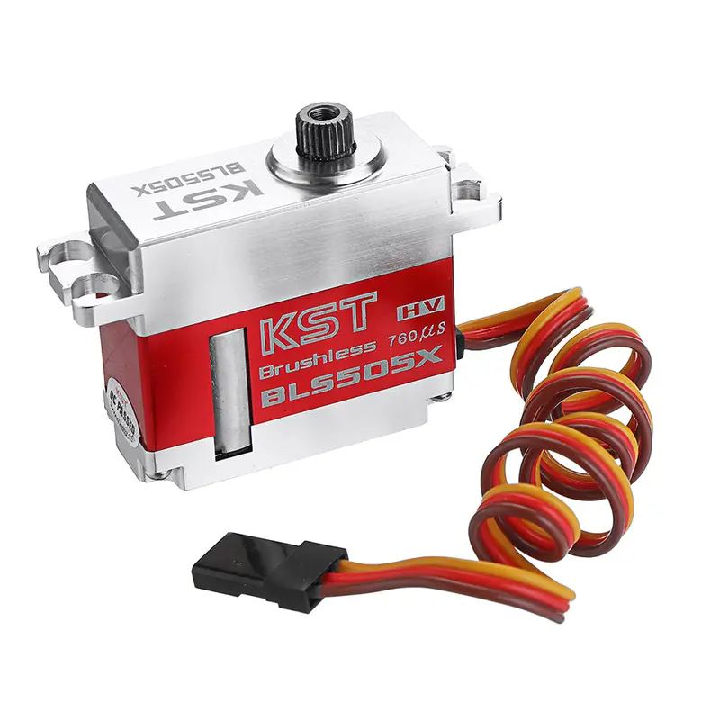 Kst Bls505x Brushless Metal Gear Head-Locking Digital Servo For 450 500 Class Rc Helicopter 1