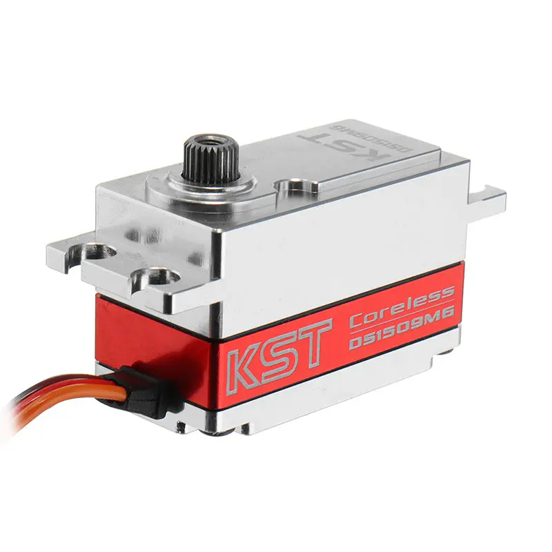 Kst Ds1509mg Coreless Metal Gear 12.8Kg Digital Wing Low Profile Servo For 1/10 Rc Car Robot 1
