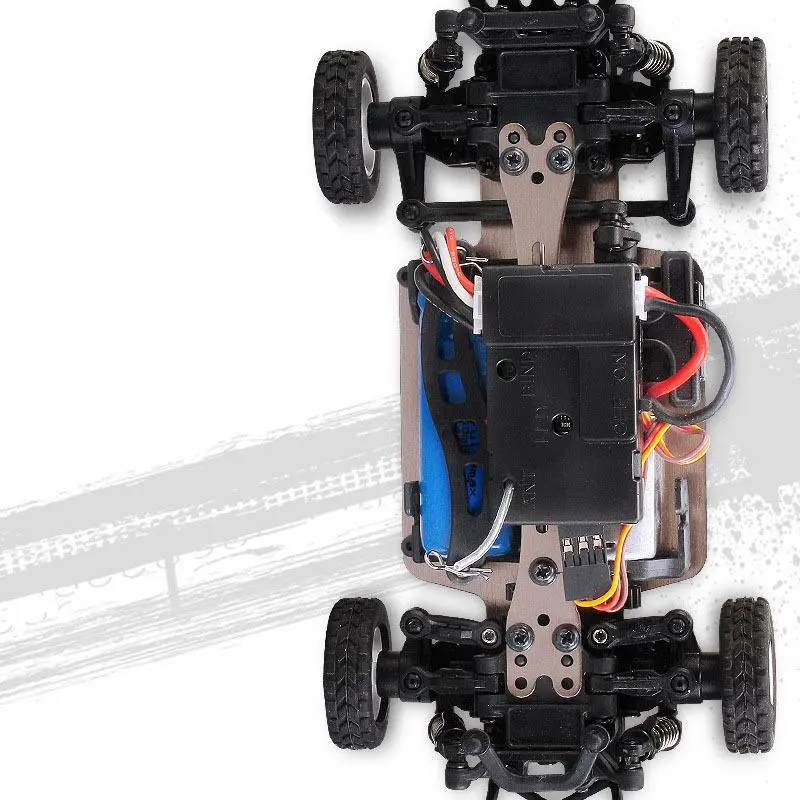 Kuulee Wltoys K989 1/28 4Wd Brushed Rc Remote Control Rally Car Rtr With Transmitter Explosion-Proof Racing Car Drive Vehicle 2