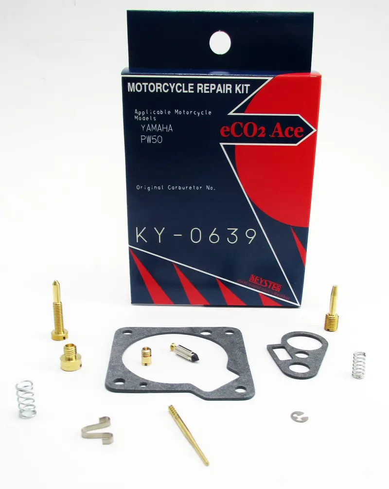 Ky-0639 Yamaha Pw50 Carb Repair Kit 1