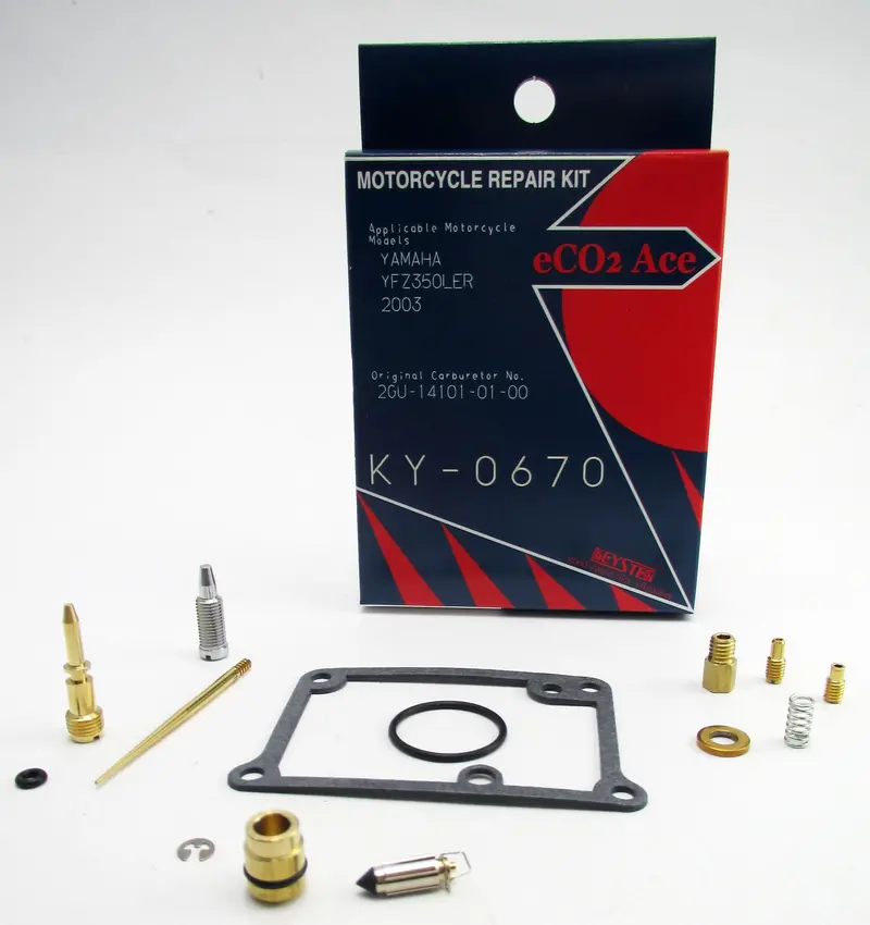 Ky-0670 Yamaha Yfz350 Ler Carb Repair Kit 1