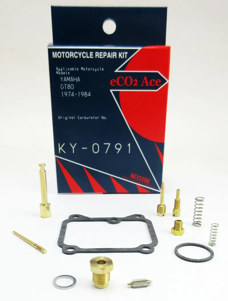 Ky-0791 Yamaha Gt80  1974-1984 Carb Repair Kit 1