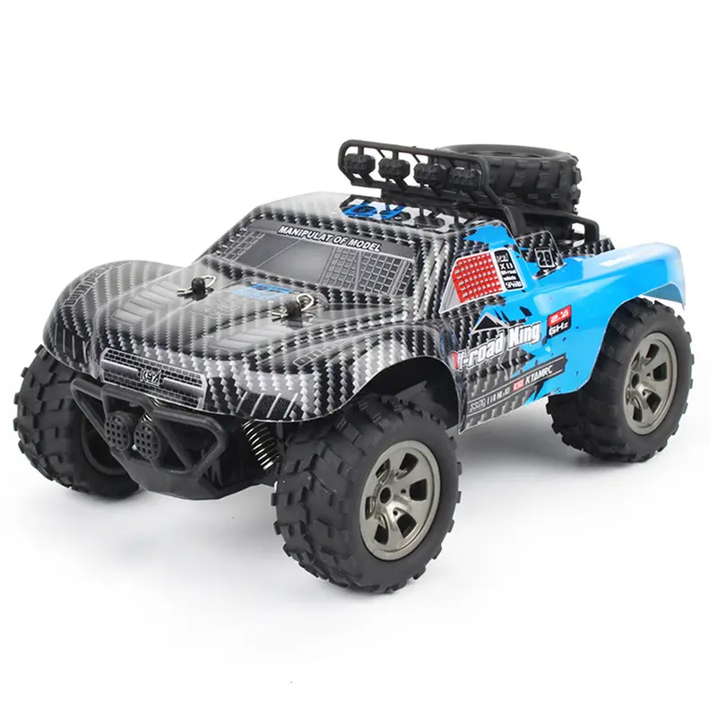 Kyamrc 1885B 1/18 2.4G 18Km/H Rwd Rc Car Big Wheel Monster Off-Road Truck Vehicle Rtr Toy 1