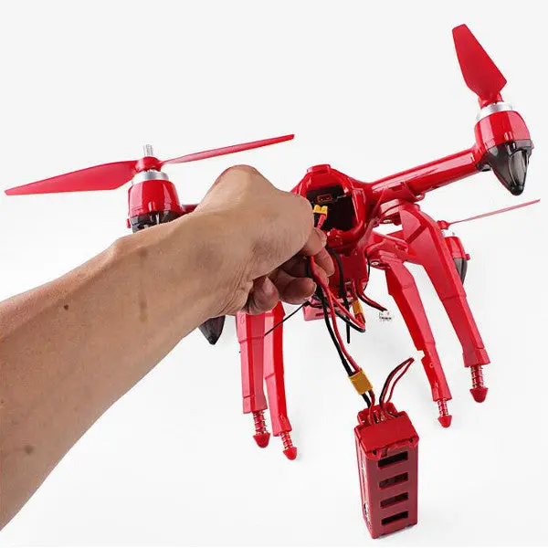 Landing Gear Propellers With Xt30 Battery Parallel Plug Cable Protection Set For Mjx B2w B2c Drone 3