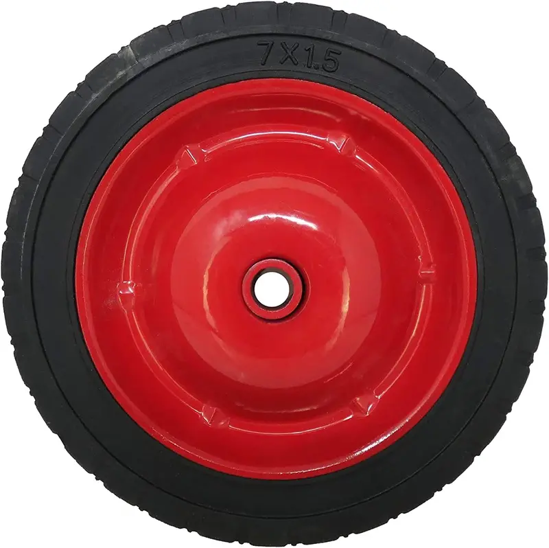 Lawnmower Metal Wheel 7"X1.5" 1