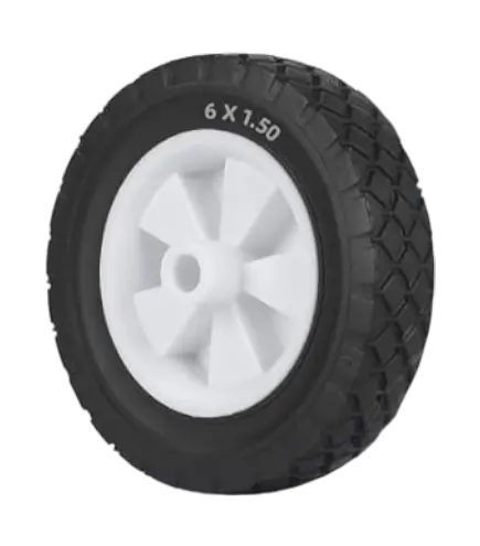 Lawnmower Wheel 6"X1.5" 1