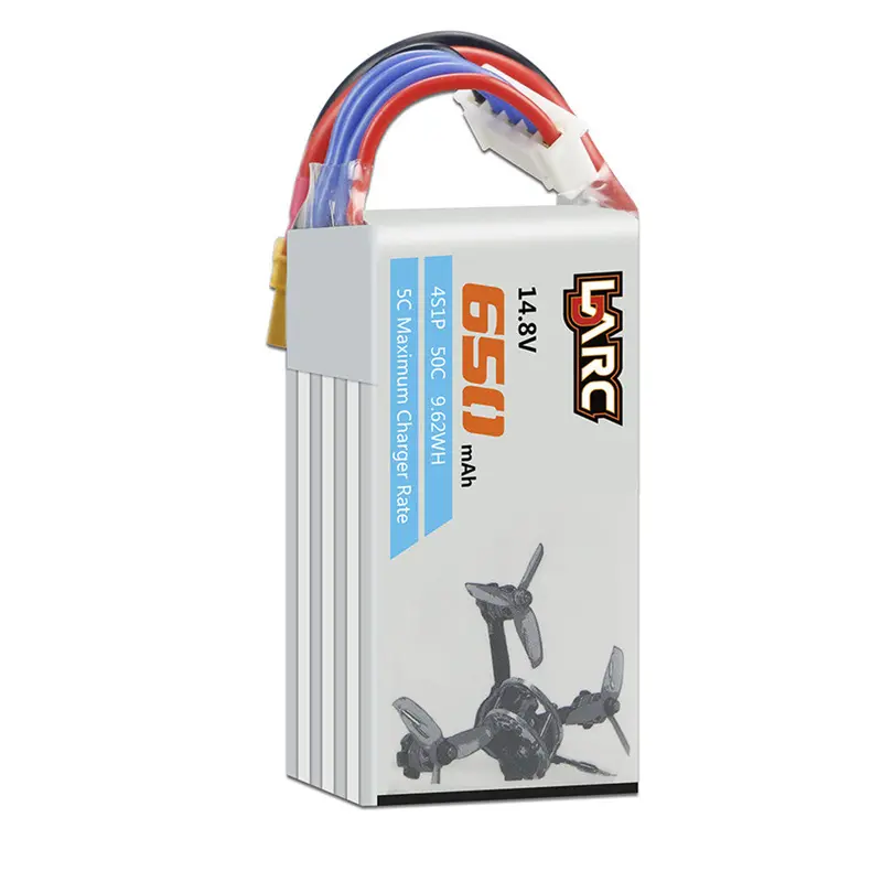 Ldarc 14.8V 650Mah 50C 4S Lipo Battery Electric Quantity Prompt For Ldarc 130Gti Et125 1